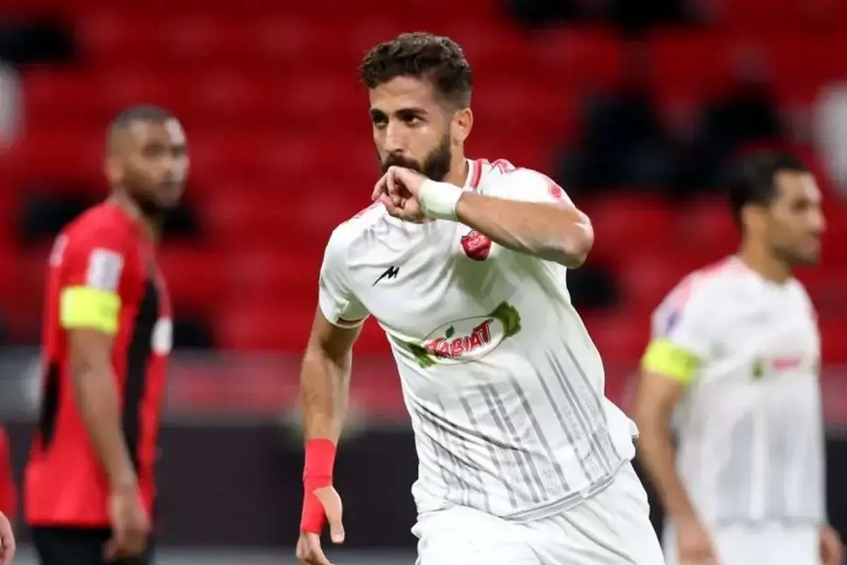 تصویر؛ پیام معنادار مدافع پرسپولیسی برای ایران
