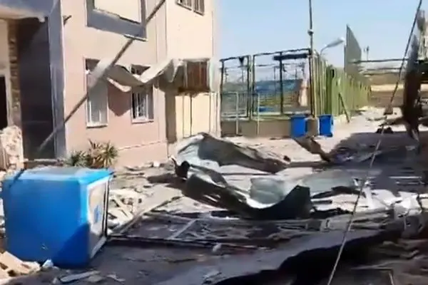 ببینید؛ تخریب ورزشگاه شهیدان اسماعیلی در حملات موشکی