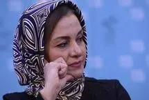 مریلا زارعی در تجمع مردمی میدان تجریش