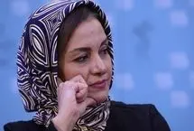 مریلا زارعی در تجمع مردمی میدان تجریش