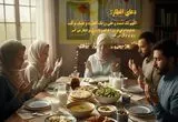 متن کامل دعای افطار
