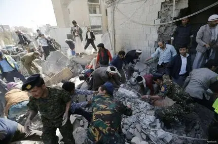 انفجار شدید در بازار شلوغ یمن