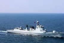 ناوشکن‌ های چین به سمت آب‌های ایران حرکت کردند