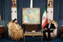 درخواست لاریجانی از عراقی‌ها در دیدار با عمار حکیم
