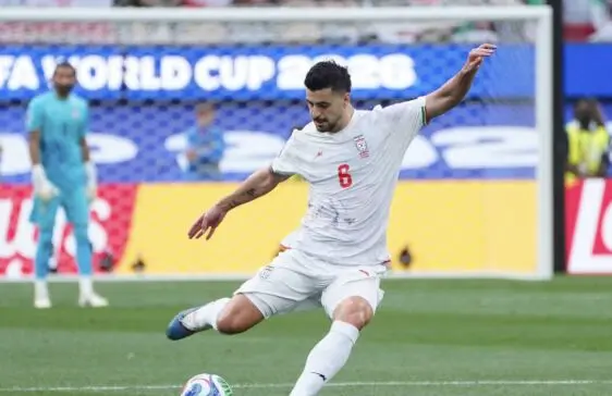 عزت اللهی در لیست کندترین بازیکنان جام جهانی ۲۰۲۶