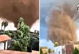 سیسیل زیر چرخش گردباد بی‌سابقه 