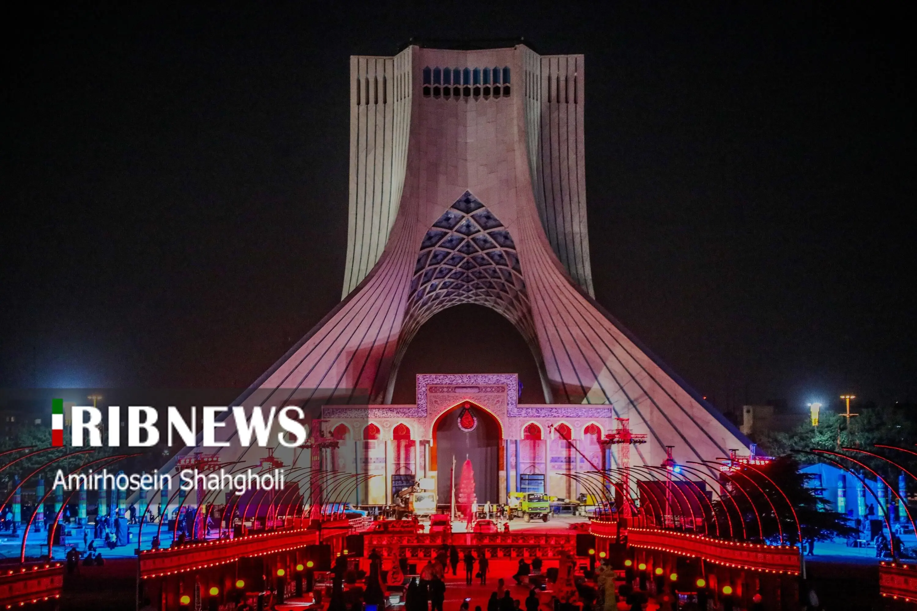 تصاویر؛  «محرم شهر» در میدان آزادی