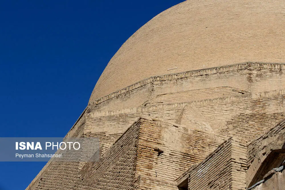 تصاویر؛ فرونشست در مسجد جامع اصفهان 4