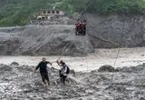 بازگشت به روستاهای سیل‌زده نپال با قرقره دست‌ساز