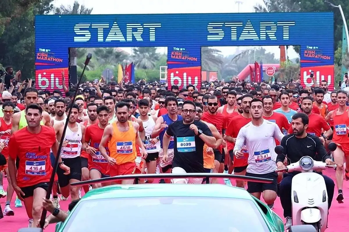 از همه خوبی‌های ماراتن کیش فقط یکی دو صحنه مربوط به بی‌حجابی دیده شد