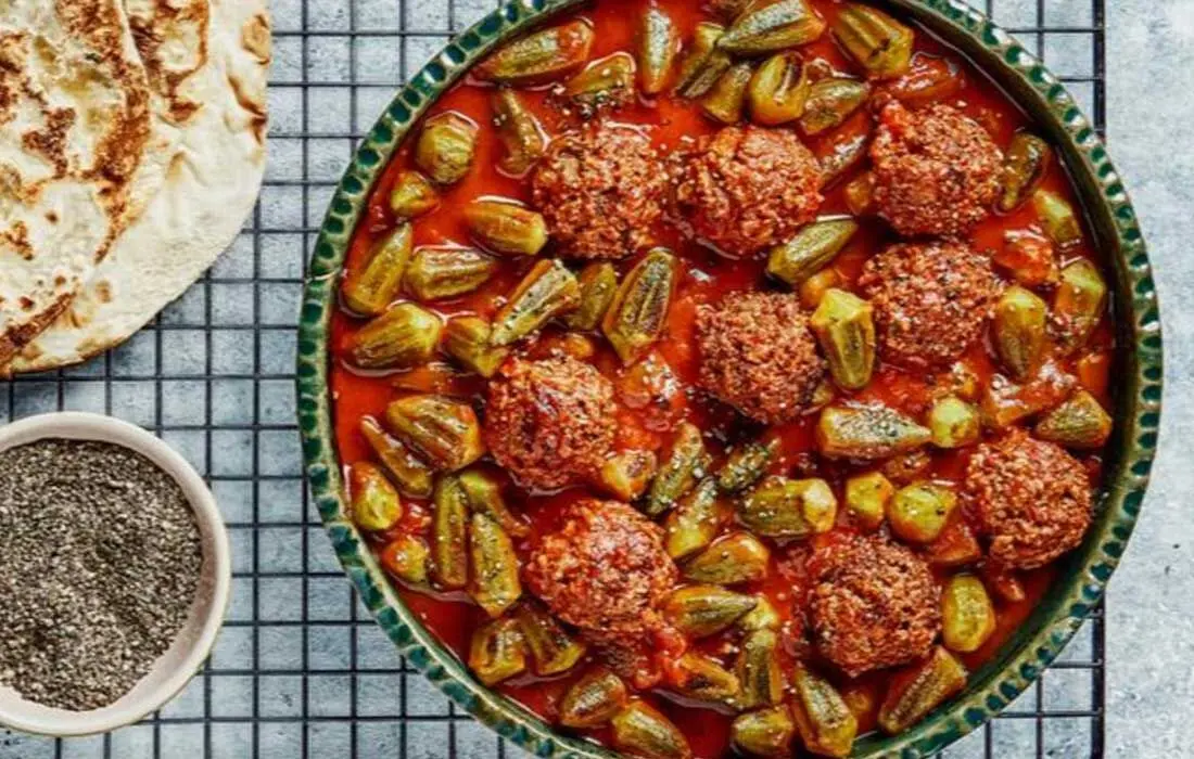 طرز تهیه خوراک بامیه؛ ساده و خوشمزه
