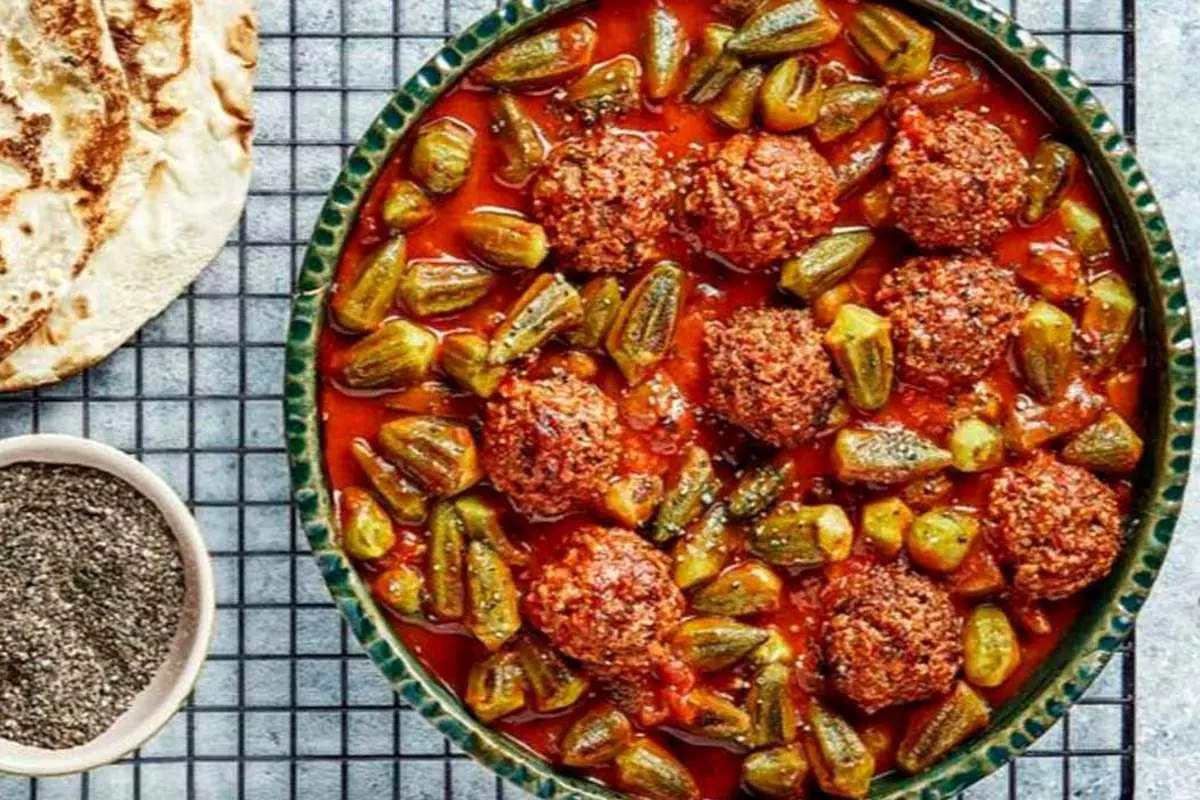 طرز تهیه خوراک بامیه؛ ساده و خوشمزه