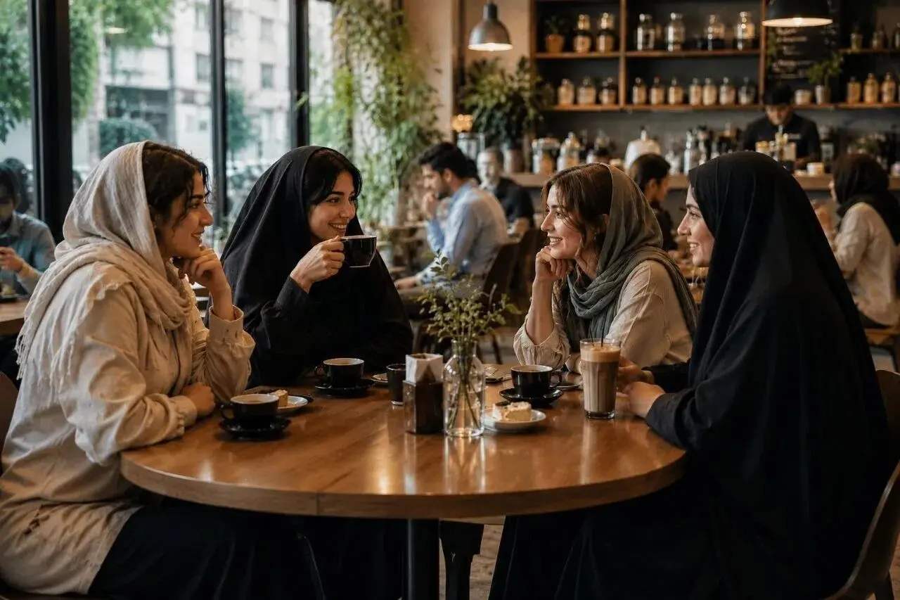زنان چادری در کافه‌ها/ دعوا بر سر پوشش است یا تصاحب فضاهای عمومی؟ 
