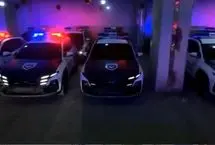 وزارت کشور سوریه از خودروهای جدید پلیس رونمایی کرد