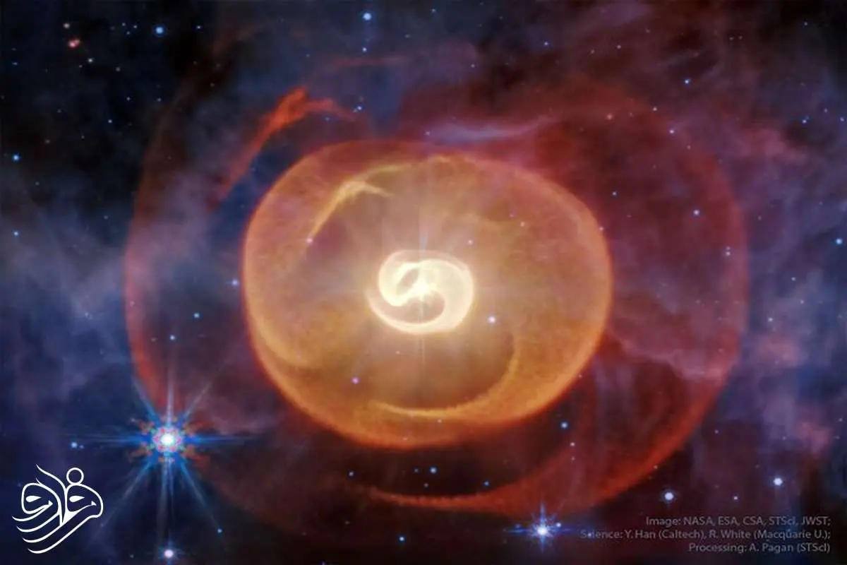 تصویر؛ صدف‌های فضایی در قاب جیمز وب