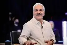 شعرخوانی مهران مدیری در پشت صحنه استخر 