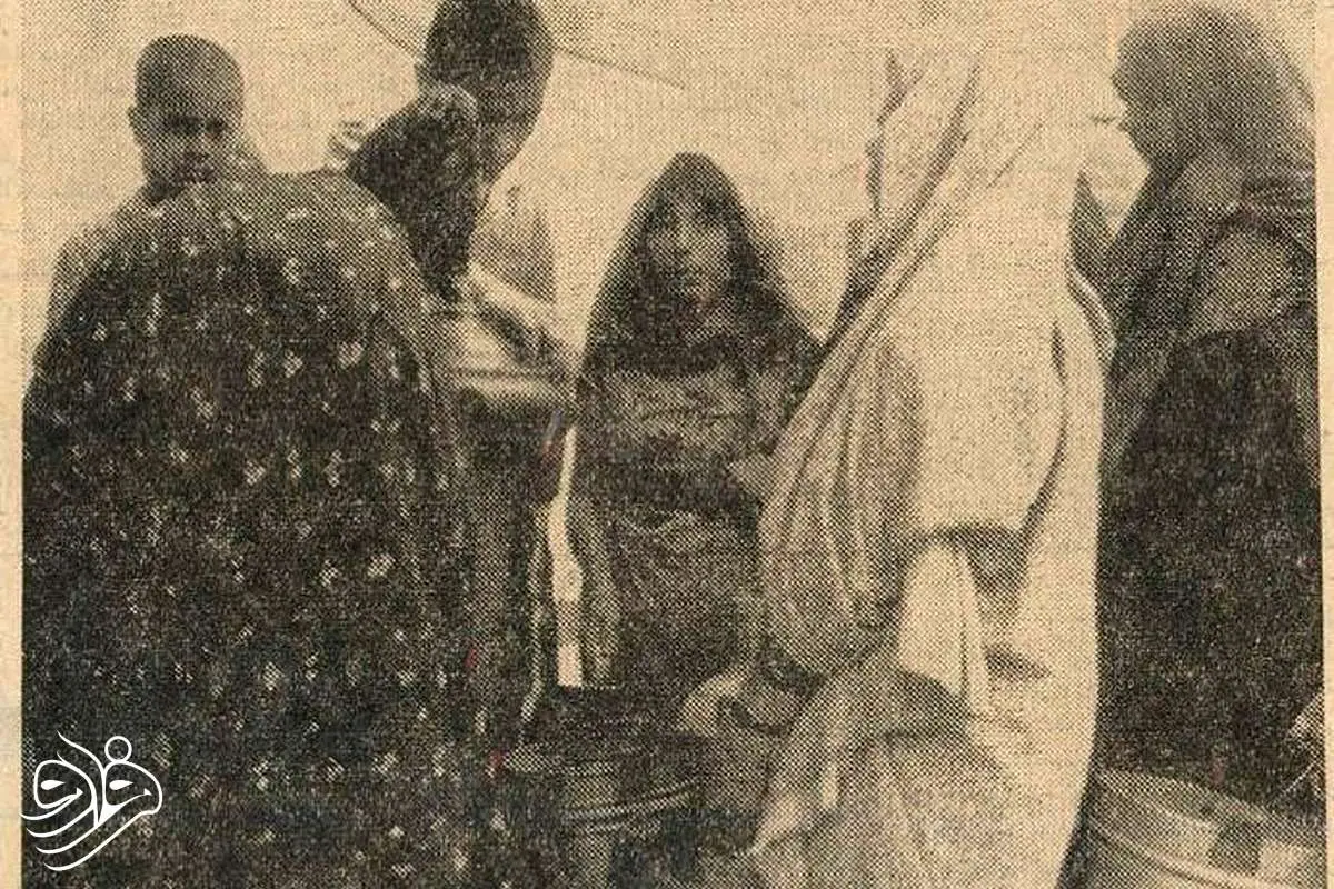 یک عکس یک روایت: آب در تهران سطلی 2 ریال!