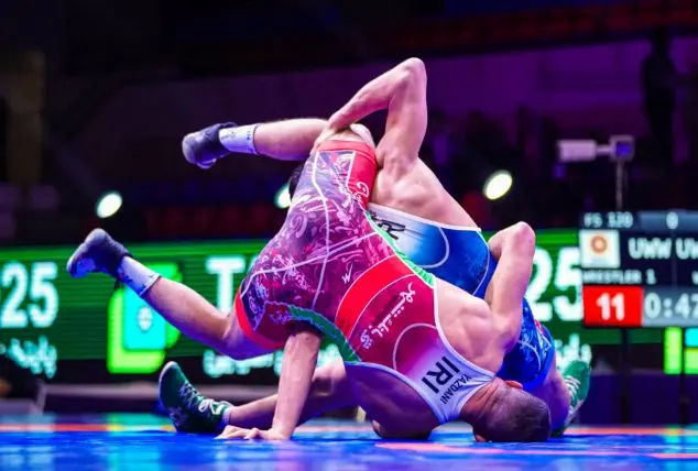 فینالیست‌های ۵ وزن اول انتخابی تیم ملی کشتی آزاد