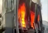 آتش‌سوزی مرگبار در یک انبار لوازم بهداشتی در ترکیه