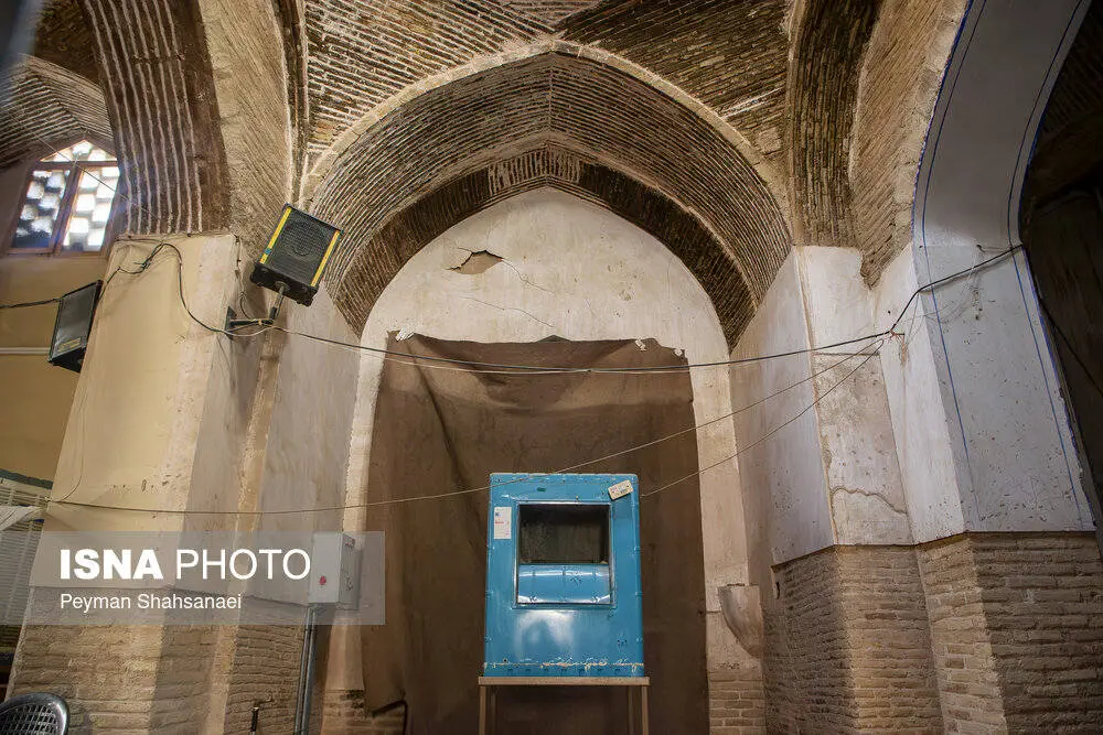 تصاویر؛ فرونشست در مسجد جامع اصفهان 27