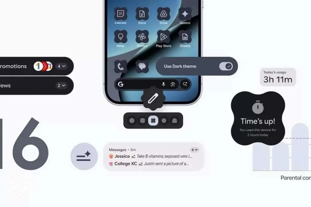 اندروید ۱۶ با موجی از قابلیت‌های هوشمند آپدیت شد