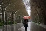 هشدار هواشناسی؛ باران و رعدوبرق در راه تهران
