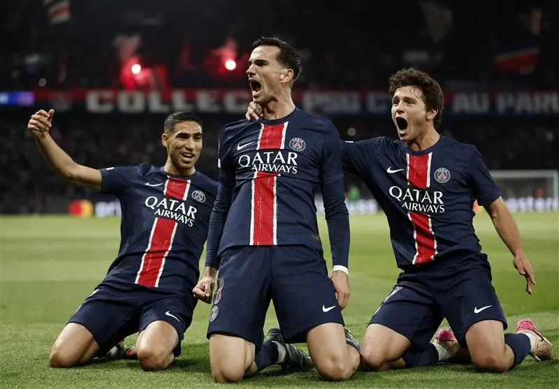 باخت ۰-۳ برست مقابل پی‌اس‌جی؛ پایا ناکامی پاریس با درخشش حکیمی