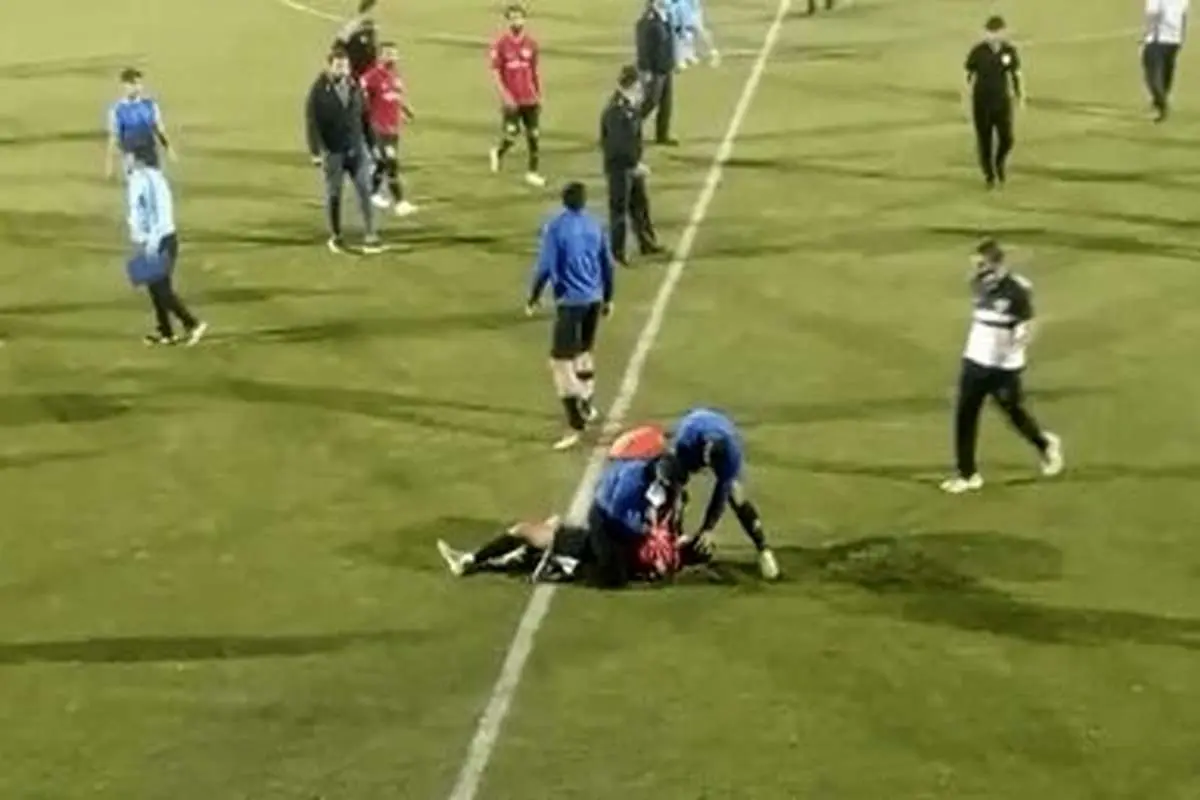 حمله دو برادر فوتبالیست به گلر تیم لیگی با سلاح سرد!