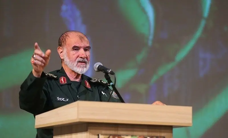 سردار اسدی: تا زمانی که سایه‌ ولایت فقیه بر سر ایران است، ترس و واهمه‌ای از دشمنان نداریم