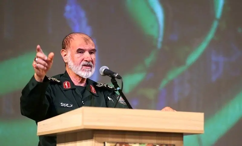 سردار اسدی: تا زمانی که سایه‌ ولایت فقیه بر سر ایران است، ترس و واهمه‌ای از دشمنان نداریم