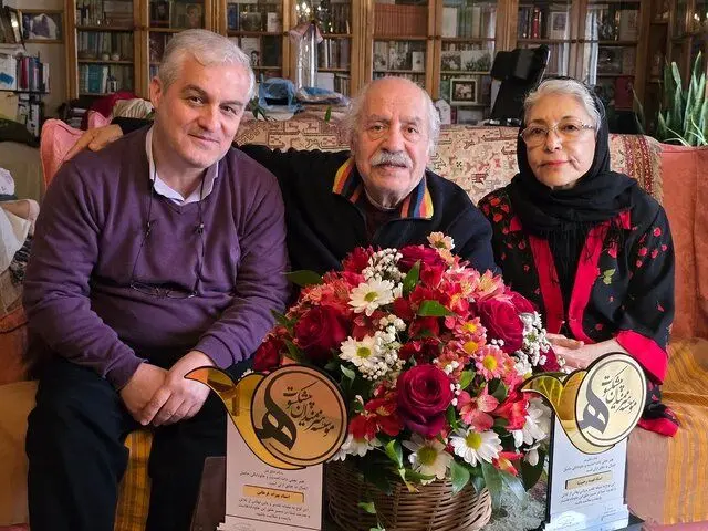 دیداری با بهزاد فراهانی و همسرش
