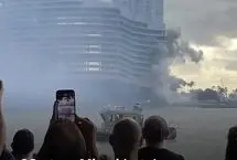 ناپدید شدن هتل ۲۳ طبقه در چند ثانیه