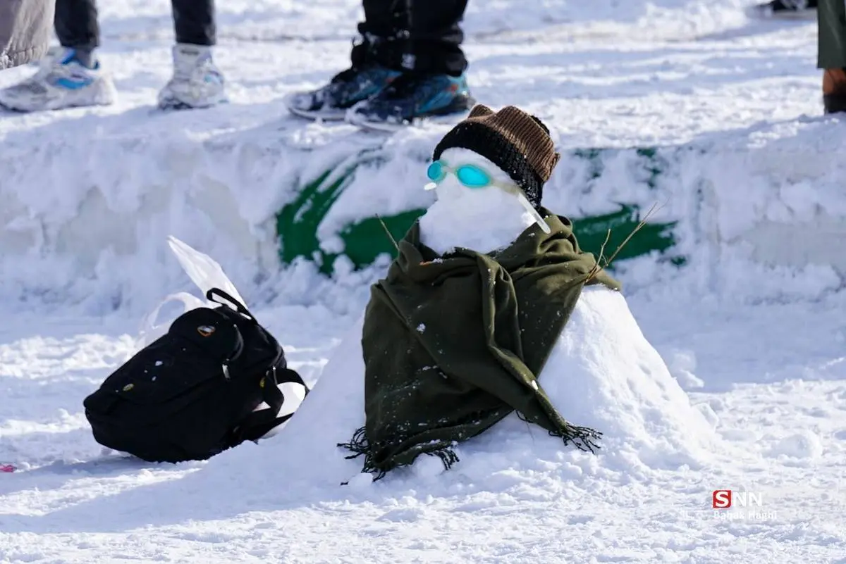 تصاویر؛ جشنواره آدم برفی در اردبیل 12
