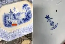 بشقاب ۴ دلاری که عتیقه از آب درآمد