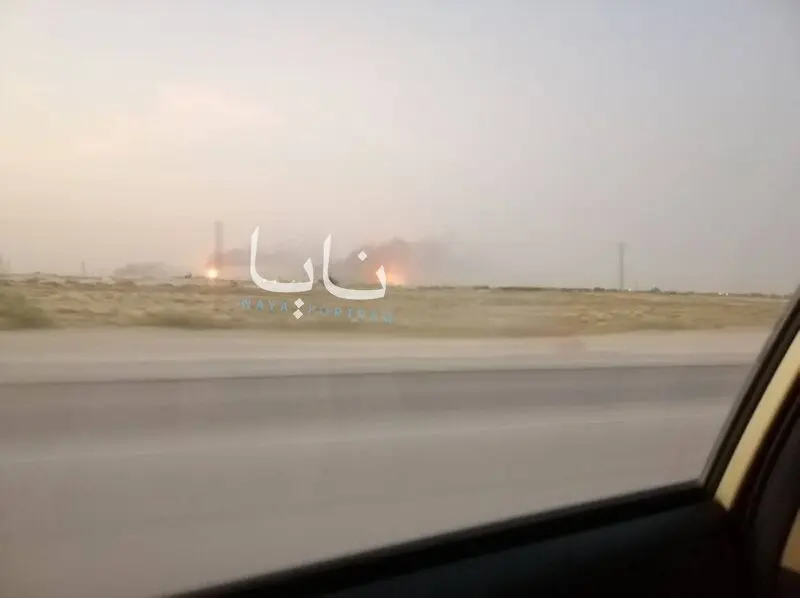 آتش‌سوزی در بقیق عربستان