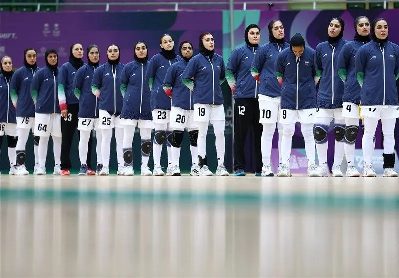 شکست سنگین تیم هندبال زنان ایران مقابل مجارستان

