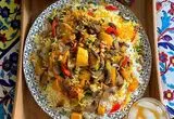 طرز تهیه قارچ پلو با مرغ، پلو مخلوط خوشمزه و مقوی 

