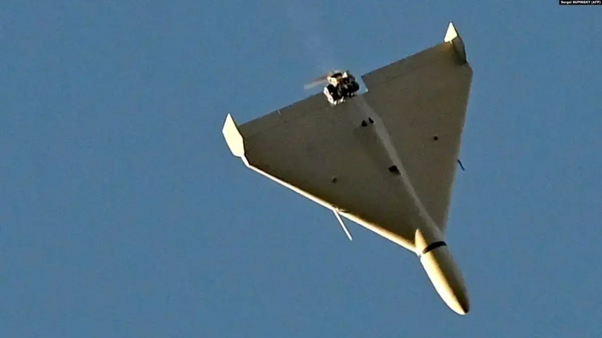 لحظه اصابت پهپاد ایرانی به پایگاه آمریکایی در کویت