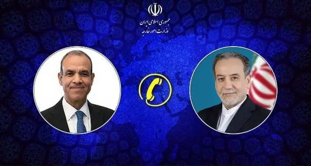 گفتگوی تلفنی وزرای خارجه ایران و مصر