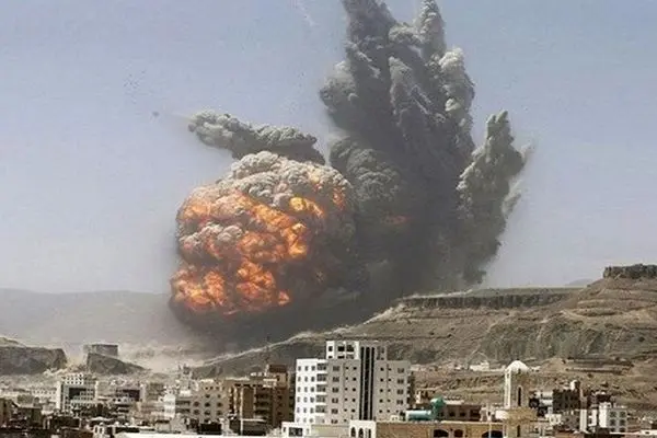 ببینید؛ انفجار مهیب در صنعا در پی حمله اسرائیل 