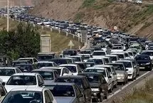 جاده چالوس یکطرفه شد؛ ترافیک پرحجم در راه‌ها