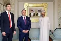 تصویری از حضور فرمانده سنتکام در هیئت مذاکره کننده امریکا