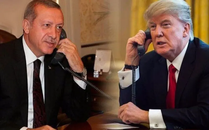 تماس تلفنی اردوغان و ترامپ پس از حادثه کاخ سفید