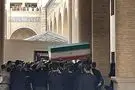 ورود پیکر رهبر شهید به مصلای امام خمینی