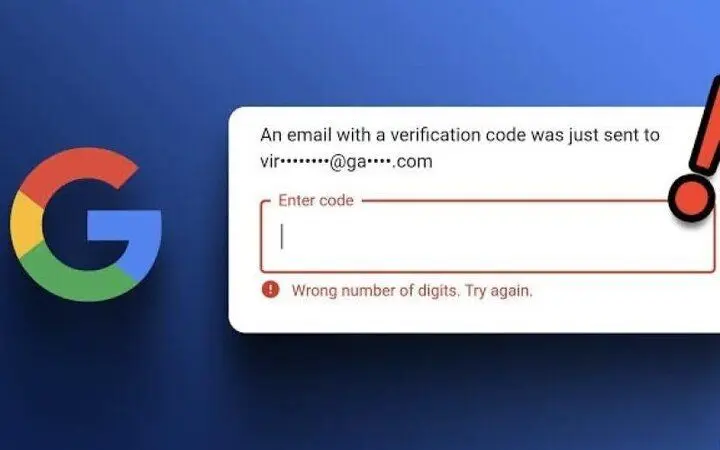 اختلال در دریافت پیامک‌های تایید گوگل