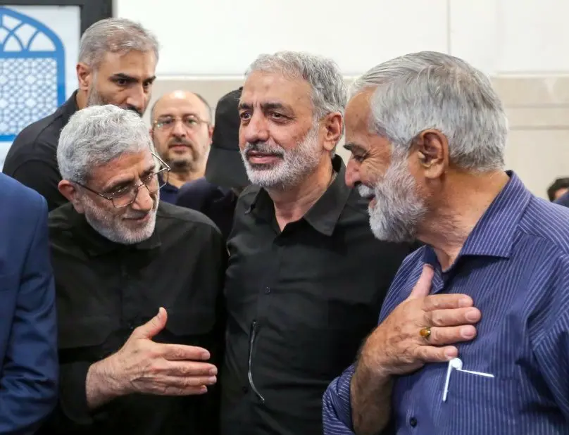 تصاویر؛ چهره‌های سیاسی و لشکری در مراسم چهلمین روز شهادت سپهبد رشید