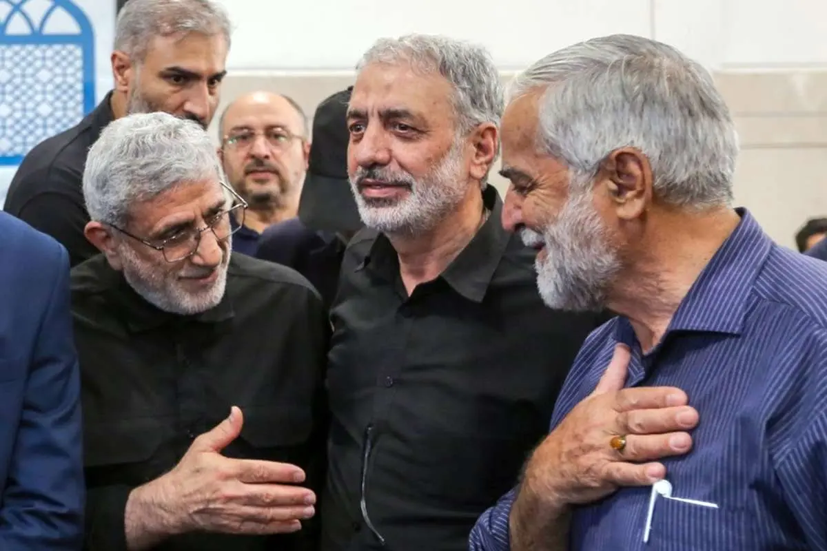 تصاویر؛ چهرههای سیاسی و لشکری در مراسم چهلمین روز شهادت سپهبد رشید