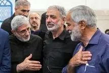 تصاویر؛ چهره‌های سیاسی و لشکری در مراسم چهلمین روز شهادت سپهبد رشید
