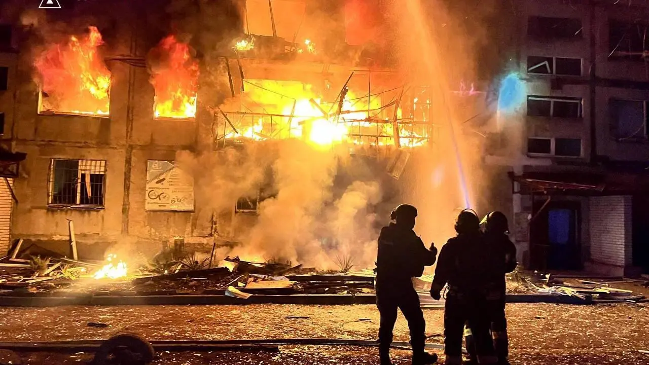 حملات هوایی روسیه منطقه سومی اوکراین