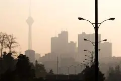 شاخص آلودگی هوا تهران امروز چهارشنبه 12 آذر